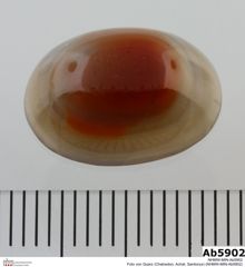 Foto von Quarz (Chalcedon, Achat, Sardonyx) (NHMW-MIN-Ab5902)